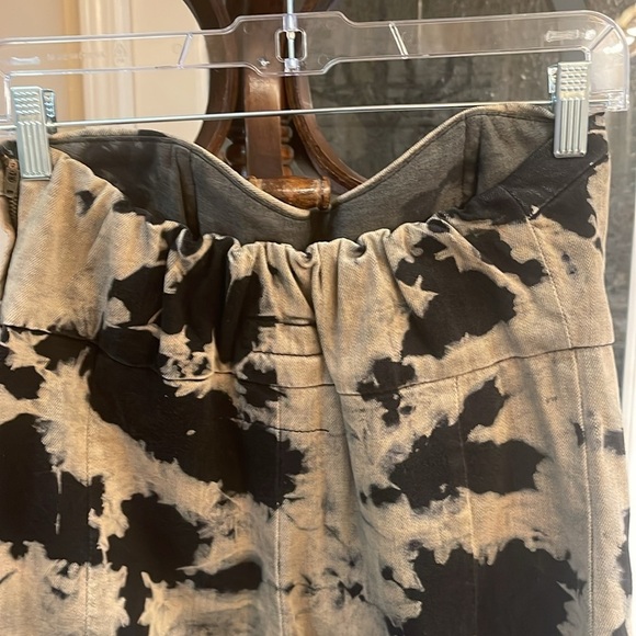 EUC Current/Elliot- The Tulip Strapless dress EUC. Size US 8 - Picture 5 of 8